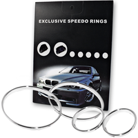 Chromowane Ramki Na Zegary Liczniki BMW E38 E39 X5 Ringi Chrom Deska