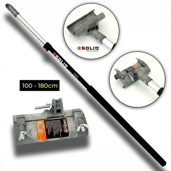 SOLID Nóż do gładzi 80cm + wałek 25cm click + kij tele + adapter NDG18 zdjęcie 6