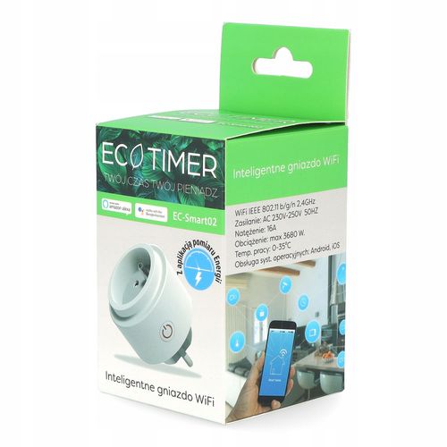Gniazdko Goldex Eco Timer WiFi na Arena.pl