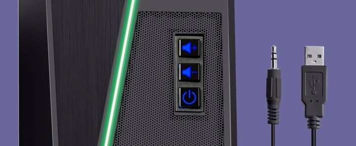 Głośniki Komputerowe Zasilanie USB Bluetooth + AUX zdjęcie 10