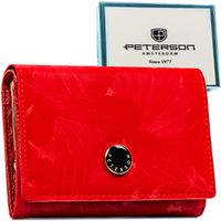 portfel damski skóra+pu ptn ps445-mlf-2685 red