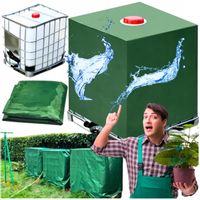 Osłona plandeka na zbiornik wodę deszczówkę pokrowiec MAUZER 1000L IBC NOWY