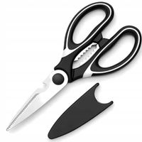 Nożyczki Kuchenne Nożyce Wielofunkcyjne Do Drobiu Mięsa Warzyw Otwieracz