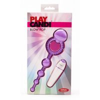 Play Candi Wibrujące Koraliki Analne z Pierścieniem