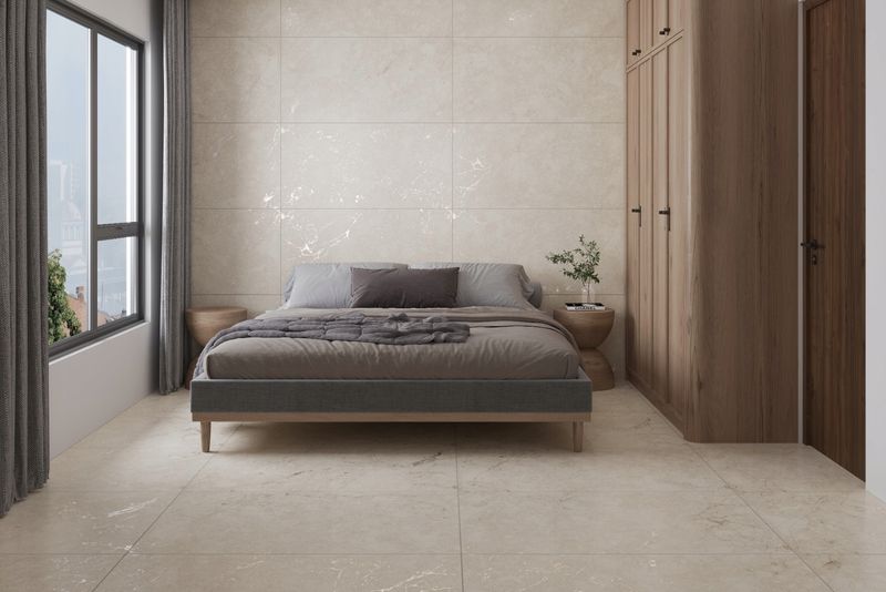 PŁYTKI PODŁOGOWE ŚCIENNE GRES EGEN PERLATO LIGHT GREY 60X120 cm LAPATTO zdjęcie 7
