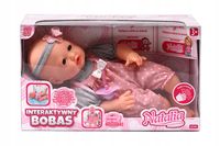 Lalka Natalia Niemowlak Bobas bobasek SMOCZEK mimiczny bobasek 41cm