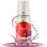 SYROP SODASTREAM RED BERRIES ZERO OWOCE LEŚNE KONCENTRAT DO WODY 440 ml