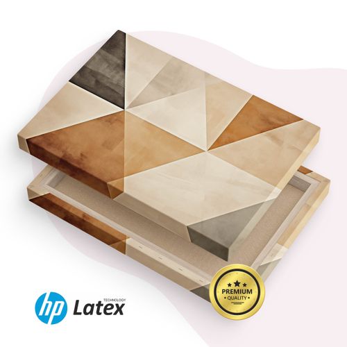 Obraz Canvas Do Salonu Styl Boho Wzór Geometryczny Abstrakcja 100cm x 70cm na Arena.pl