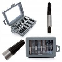 Wykrętaki zestaw do zerwanych uszkodzonych śrub 8 elementów KD10262