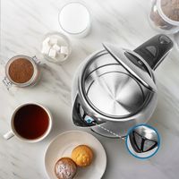 Czajnik Elektryczny Aigostar King 2200W 1,7L BPA Free Srebrny