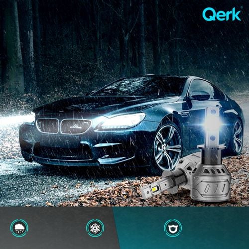 ŻARÓWKI LED H3 QERK E4 RETROFIT 120W 6000K MOCNE CANBUS ODCIĘCIE na Arena.pl