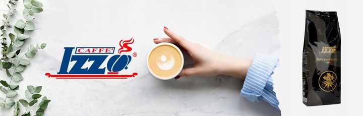 Kawa ziarnista IZZO ARABICA GOLD 1kg | prawdziwa włoska kawa Arabica 100% zdjęcie 5