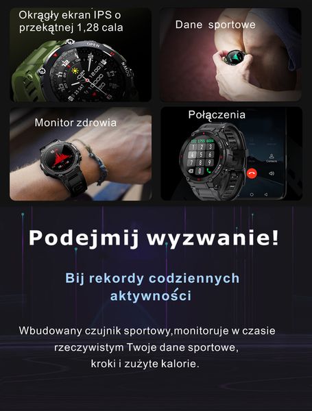 SMARTWATCH MĘSKI GRAVITY GT7-6 - WYKONYWANIE POŁĄCZEŃ (sg016f) zdjęcie 10