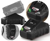 Szybka Ładowarka do akumulatorów PARKSIDE PLG 20 C3, 20V 4,5A 120W