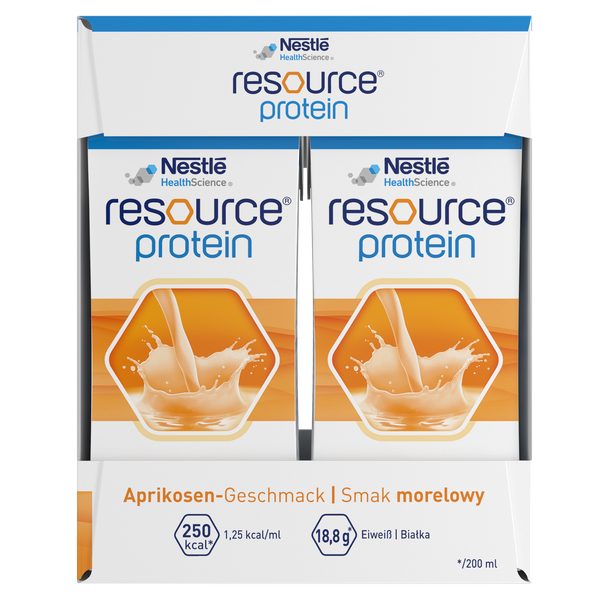 RESOURCE Protein smak morela 4 x 200ml zdjęcie 4