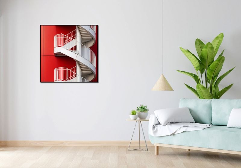 Plakat 80x80cm Schody do Niebios zdjęcie 4