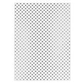 karton ozdobny metal. kropki srebrny 190g (10)
