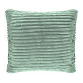 Poszewka dekoracyjna LEA 40x40 flanela tłoczony wzór zielona
