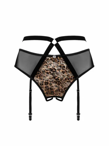 obsessive allunes pas do pończoch regulowany leopard print l/xl na Arena.pl