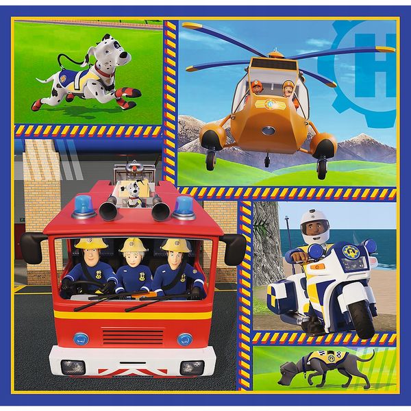 puzzle 3w1 dzień strażaka sama 34868 zdjęcie 1