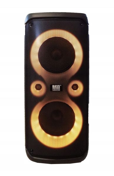 KOLUMNA GŁOŚNIKOWA PRZENOŚNA KARAOKE BLUETOOTH USB AKUM SUPER JAKOŚĆ MOCNA zdjęcie 6