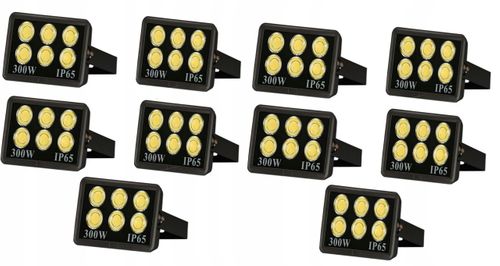 10x HALOGEN LED 300W COB na Arena.pl