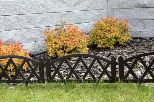 Płotek ogrodowy 2,3 mb brązowy na Arena.pl