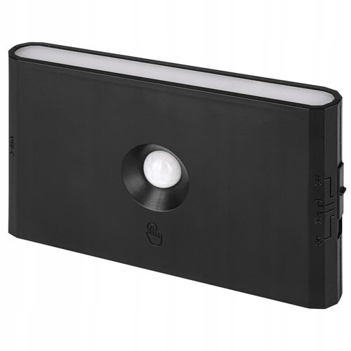 Lampka nocna z Czujnikiem Ruchu na akumulator samoprzylepna na ścianę na Arena.pl