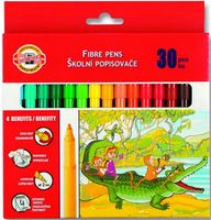 FLAMASTRY SZKOLNE 771002/CJ 30KOL W KARTO 2065