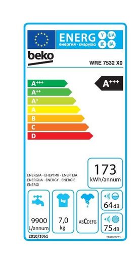 Beko WRE7532X0 Pralka na Arena.pl