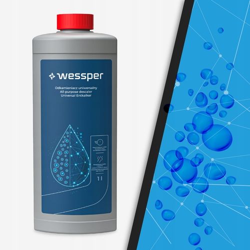 MOCNY Odkamieniacz w Płynie 1L UNIWERSALNY DUŻY Wessper do Ekspresu -1000ml na Arena.pl