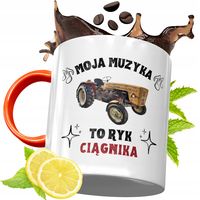 Kubek Pomarańczowy Dla Rolnika Prezent Z Nadrukiem Ze Zdjęciem