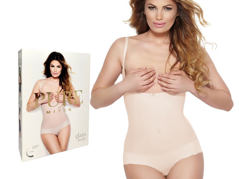 Mitex Body pod biust, Pure Glam, Beżowy, XL zdjęcie 1