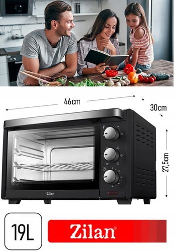 PIEKARNIK ELEKTRYCZNY 19L TERMOOBIEG+GRILL na Arena.pl