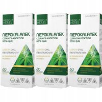 Medica Herbs Niepokalanek Czerwona koniczyna Dong quai - 3x60 kaps 550 mg