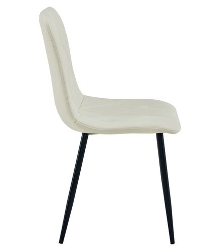 Krzesło LIBRA - beż materiał / nogi czarne x 1 na Arena.pl