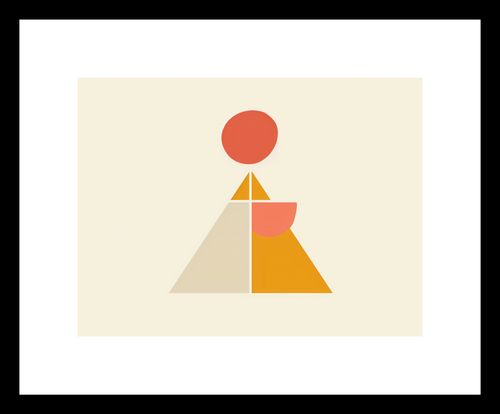 Plakat 20x15cm Piramida Równowagi na Arena.pl