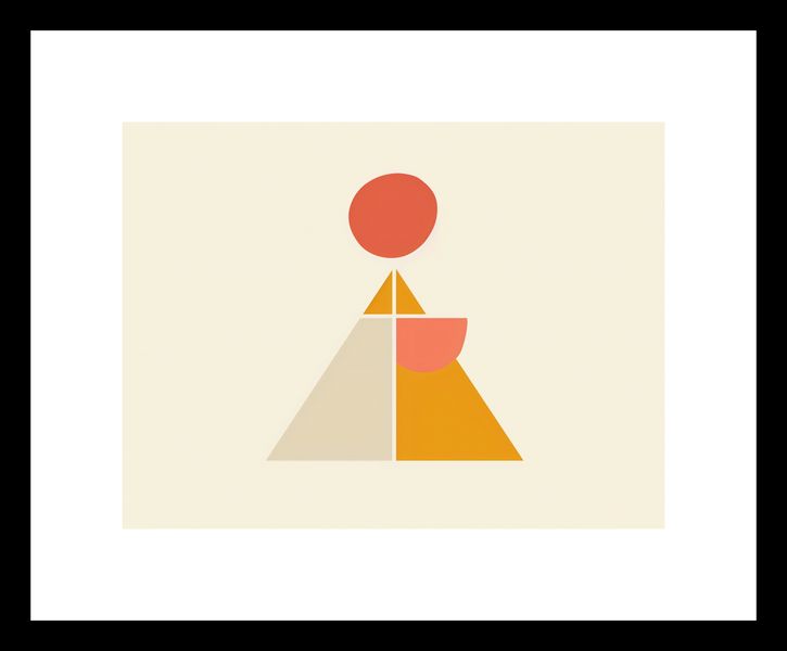 Plakat 20x15cm Piramida Równowagi zdjęcie 3