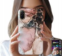 ETUI DO SAMSUNG GALAXY A07 4G - ELEGANCKI MARMUREK MODNE WZORY + SZKŁO