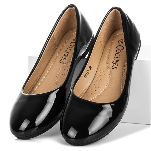 Lakierowane baleriny r.37 na Arena.pl