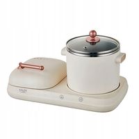 AD 6421 Stacja śniadaniowa 2 w 1 - Grill i Garnek do gotowania
