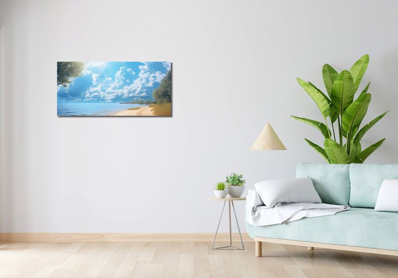 Obraz 90x40cm Letni Dzień zdjęcie 2