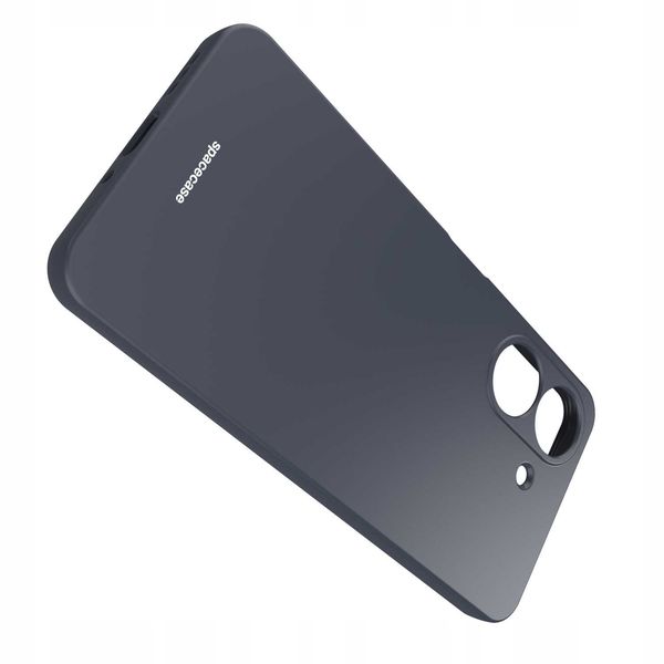 Spacecase Silicone Case Poco C65 / Redmi 13C 4G Black zdjęcie 6