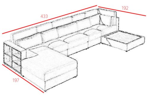 Narożnik Modułowy VI na Arena.pl