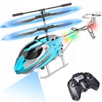 HELIKOPTER ZDALNIE STEROWANY SAMOLOT RC NA PILOT PREZENT ŚMIGŁOWIEC Z LED