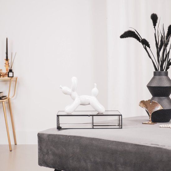 Figurka Pies balon biały zdjęcie 2