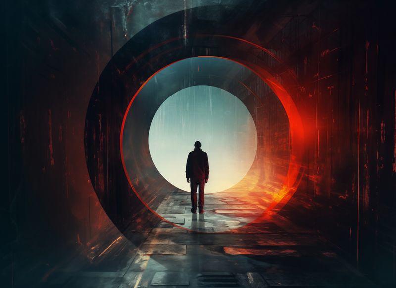 Plakat 55x40cm Portal do Świata zdjęcie 1