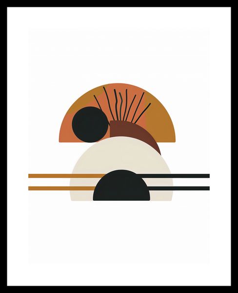 Plakat 50x65cm Słońce i Cień zdjęcie 3