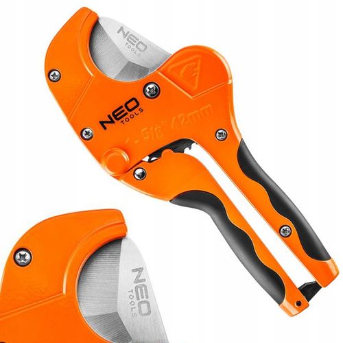 NEO NOŻYCE OBCINAK SZCZYPCE DO PESZLI RUR Z TWORZYW PCV PP PE 225mm 0-42 mm na Arena.pl