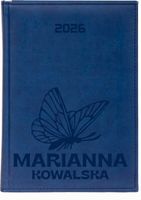 TERMINARZ A4 2026 Kalendarz twój tekst z grawerem PERSONALIZACJA + IMIĘ